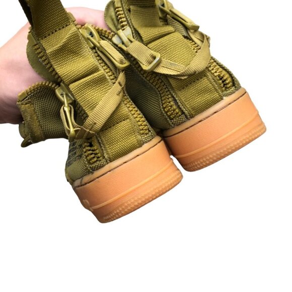 2017 Nike Air Force 1 SF Mid Desert Moss Size 8 - Picture 9 of 11